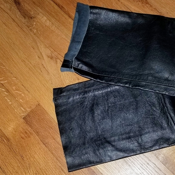Vintage Leather (Levi's ?) Unisex Pants - Picture 7 of 16